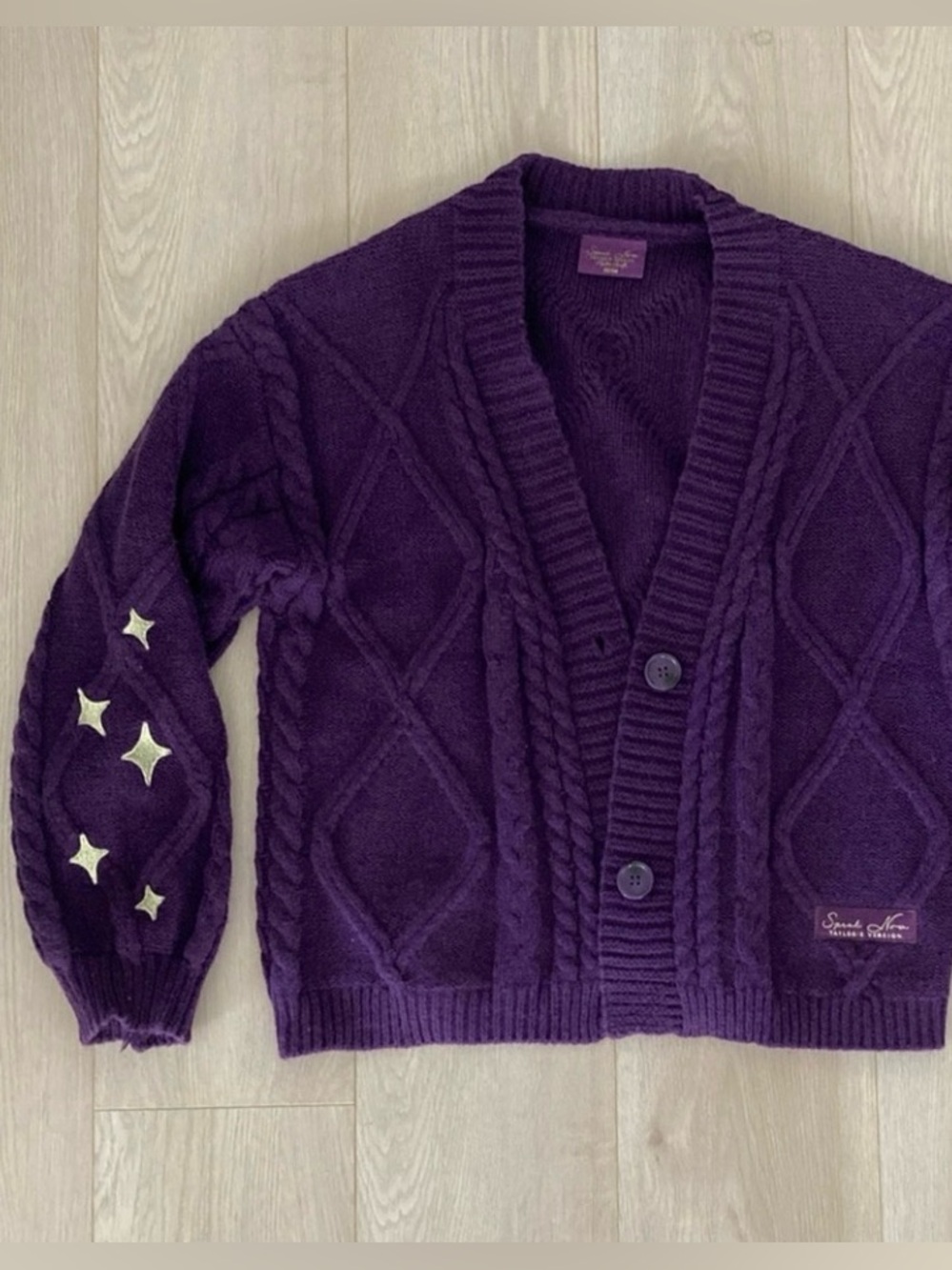 Taylor Swift Speak Now Taylor’s Version XS SM Cardigan